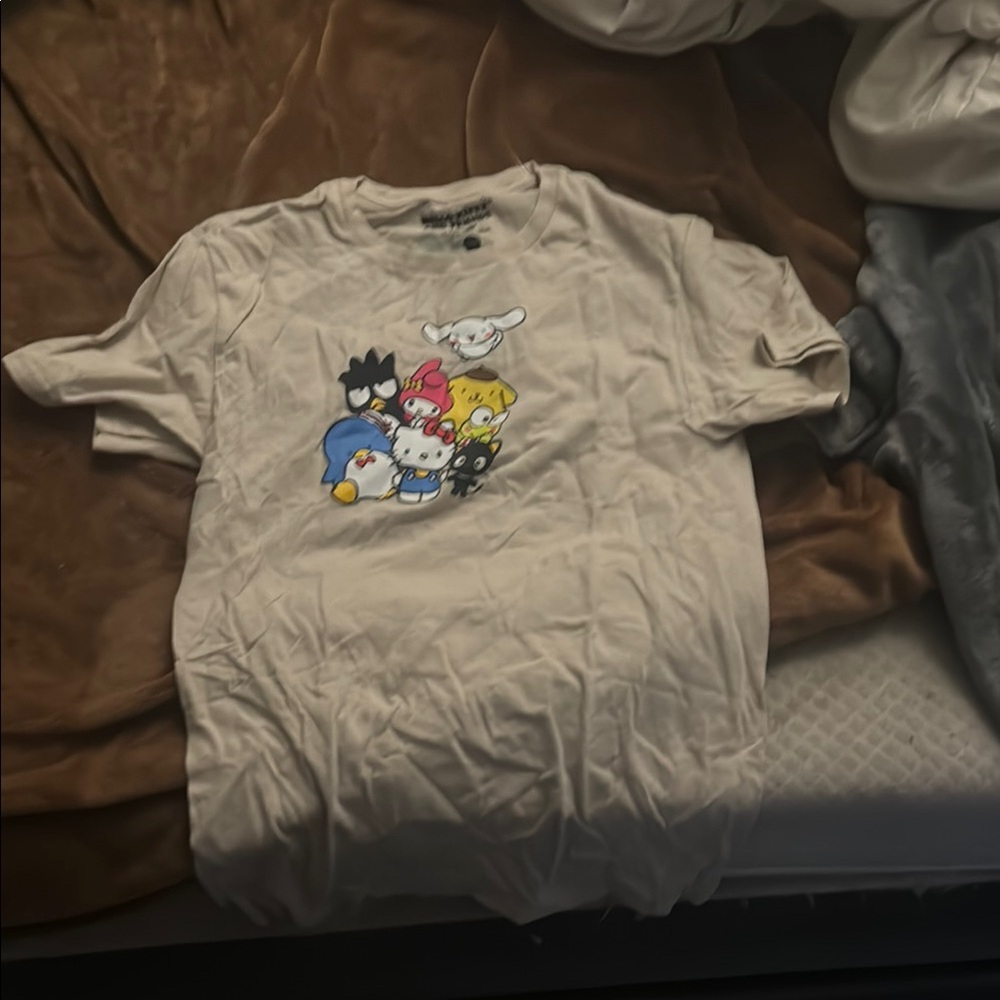 Kids Character Graphic T-Shirt - Cream